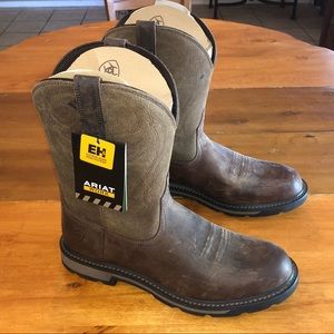 ariat work men's groundbreaker work boot